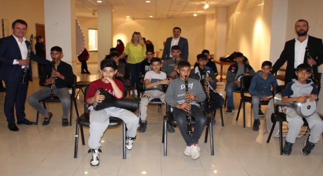 Aydında Roman Orkestrası için düğmeye basıldı