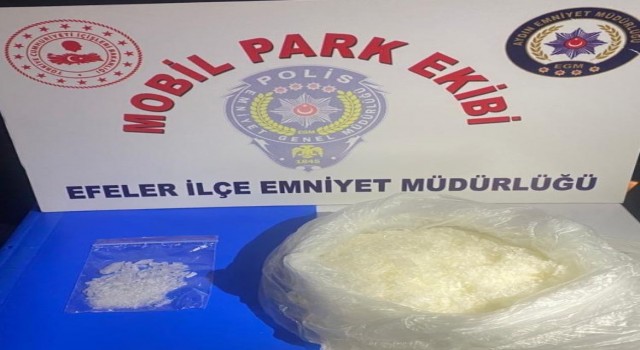 Aydında yarım kilo uyuşturucu madde ele geçirildi