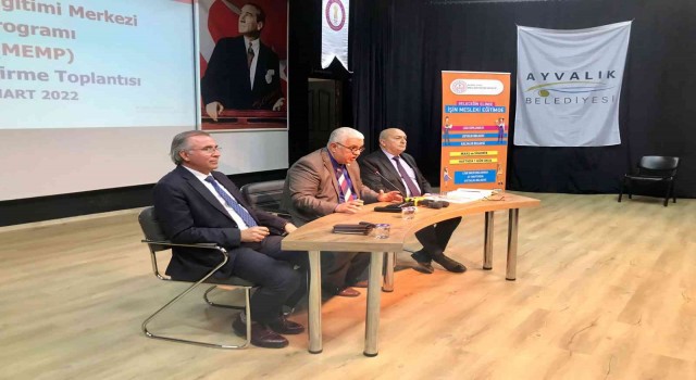 Ayvalıkta MEMP çalışmaları esnaflarla sürdü