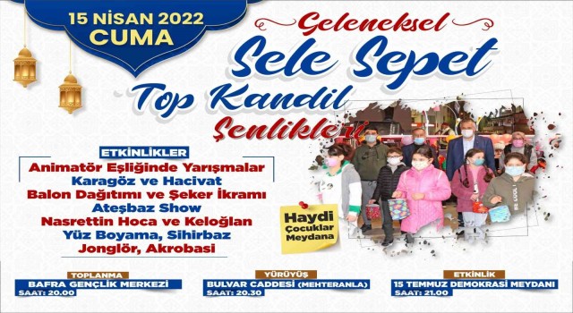 Bafra Sele Sepet Şenliklerine hazır