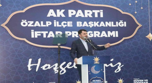 Bakan Kurum: Cumhurbaşkanımızı daha büyük hedefler için yeniden seçeceğiz