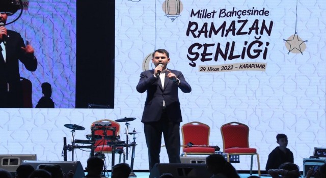 Bakan Kurum: “Hedefimiz, Türkiyemizi muasır medeniyetler seviyesine çekmek”