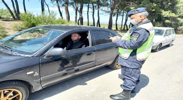 Balıkesirde jandarmadan Huzur operasyonu