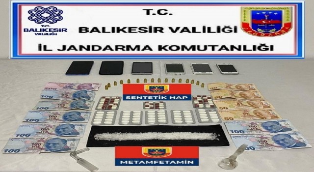 Balıkesirde uyuşturucu operasyonu: 6 gözaltı