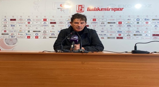Balıkesirspor - Büyükşehir Belediye Erzurumspor maçın ardından