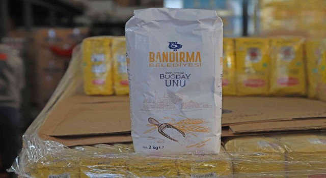 Bandırma Belediyesinden 3 bin aileye bakliyat yardımı yapıldı