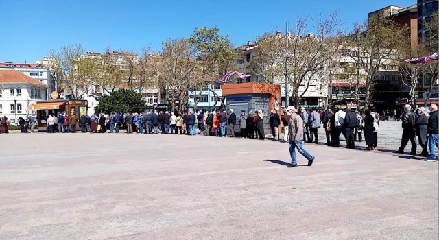 Bandırmada Fırıntaş pidesine yoğun ilgi