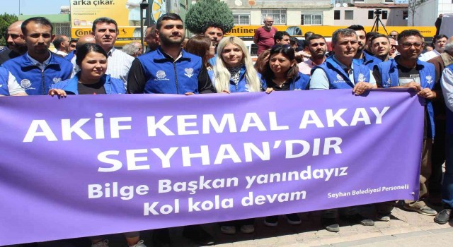 Başkan Akaya saldırı protesto edildi