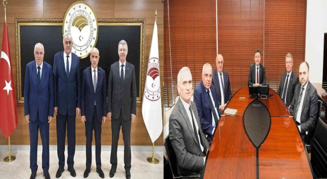 Başkan Akaydan Tarım ve Orman Bakanı Kirişçiye ziyaret