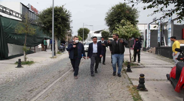 Başkan Aras, mahalle ziyaretlerine devam ediyor