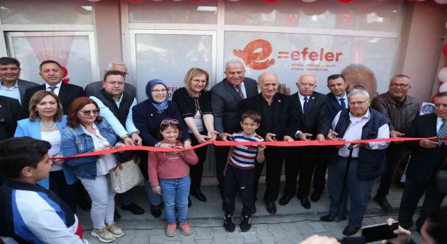 Başkan Ataydan tek kurdeleyle iki açılış