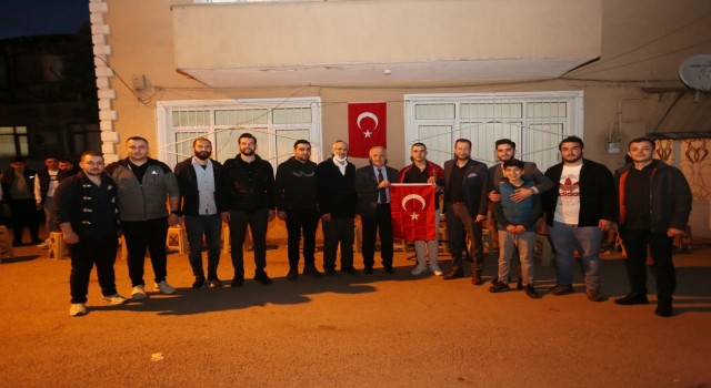 Başkan Aygün, Mehmetçikleri askere uğurladı