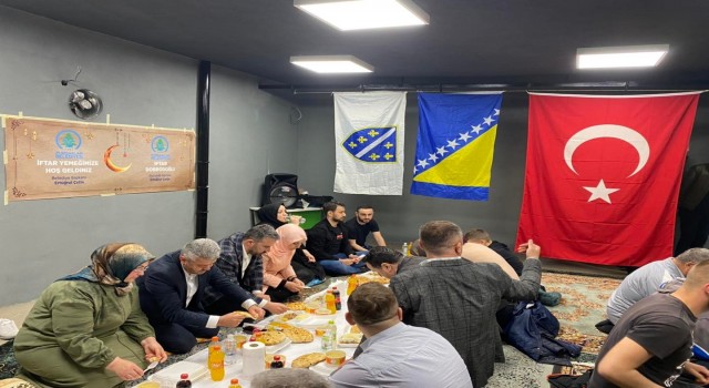 Başkan Çetinden Bosna Hersekte iftar yemeği