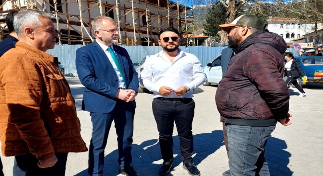 Başkan Ceyhunun Şaphane ziyareti