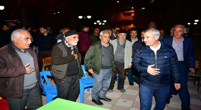 Başkan Çınar, Dilek sakinleriyle bir araya geldi