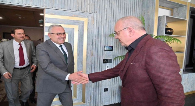 Başkan Ergün, Türk Kızılayını ağırladı