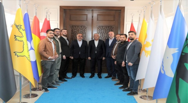 Başkan Güdere iş adamlarından istişare ziyareti