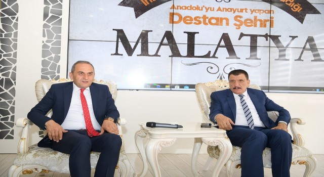 Başkan Gürkan, TİGEM Müdürü Akını kabul etti