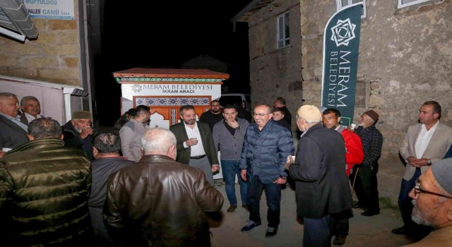 Başkan Kavuş Ramazanda mahalle ziyaretlerini sürdürüyor