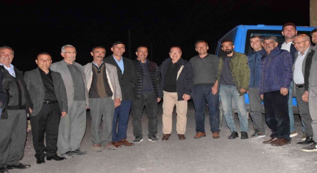 Başkan Kazgan vatandaşlarla bir araya geldi