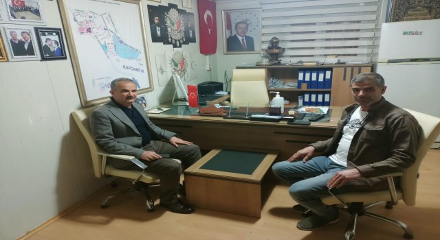 Başkan Kılınç, Kapcami Mahallesinin sorunlarını dinledi