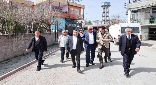 Başkan Kocaispir Solaklıda çalışmaları denetledi