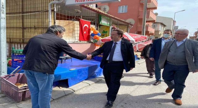 Başkan Orkan Sakarya Mahallesinde vatandaşlarla buluştu