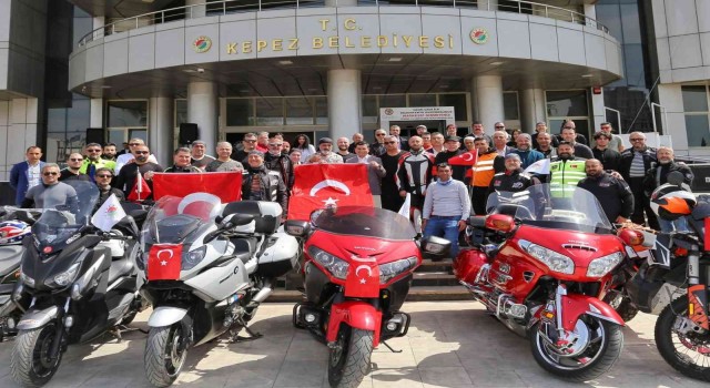 Başkan Tütüncü, motosikletçileri ‘Zafer Sürüşüne uğurladı