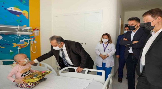 Başkan Yalçından KANKAya 23 Nisan ziyareti