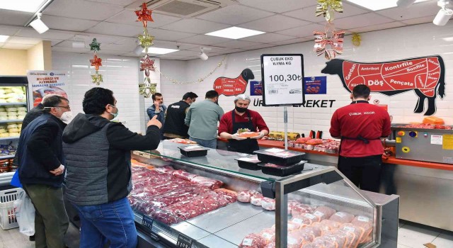 Başkent Marketlerde uygun fiyatlı et satışları başladı