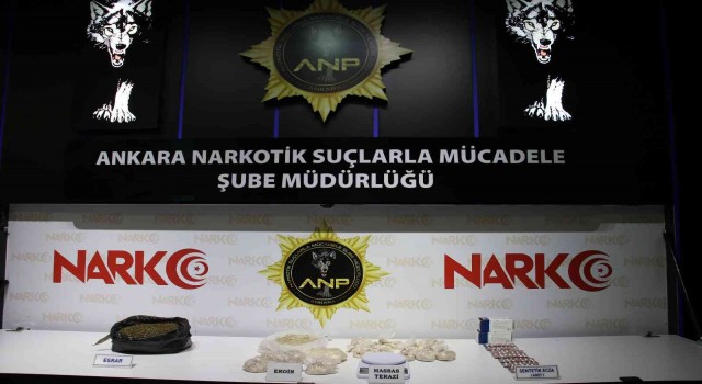 Başkentte 12 ayrı noktada uyuşturucu satıcılarına operasyon: 9 gözaltı