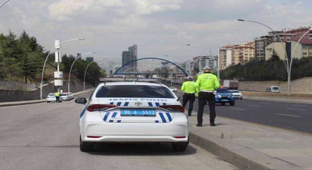 Başkentte bayram trafiği denetimi