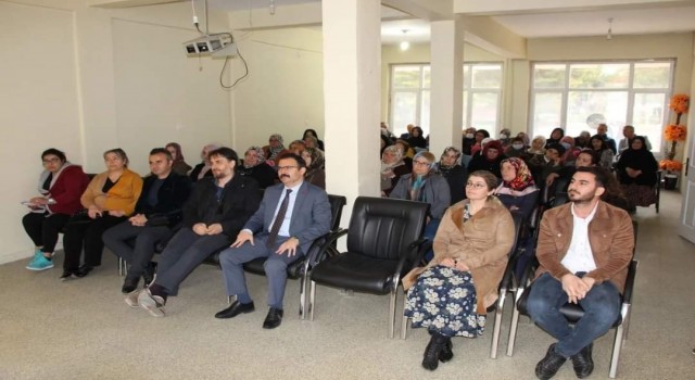 Başmakçıda ‘öfke kontrolü ve kadına yönelik şiddetle mücadele semineri