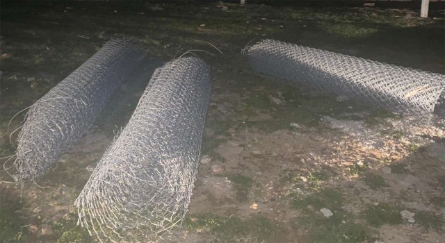 Batmanda OSBye ait telleri çalan şahıslar suçüstü yakalandı