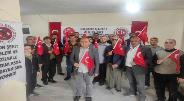 Batmanda şehit yakınları ve gaziler, HDPli Paylana tepki göstererek istifaya davet etti