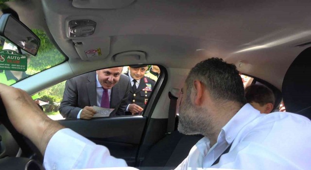 Bayramınız kemerli olsun mottosuyla sürücüler uyarıldı