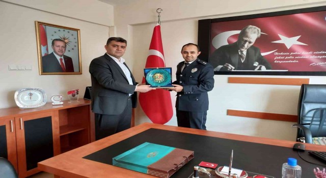 Belediye Başkanı Gürelden İlçe Emniyet Amirliğine Polis Haftası ziyareti
