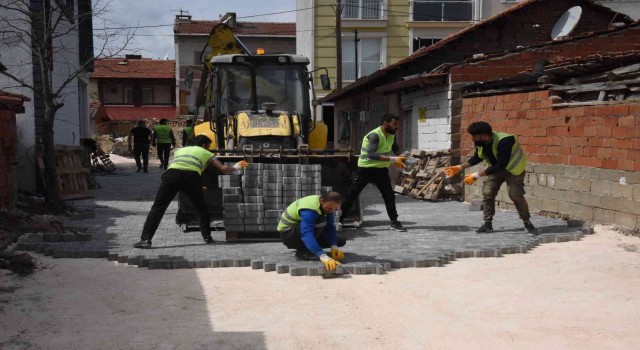 Bilecikte 18 bin metrekarelik alanda kilit parke çalışması tamamlandı