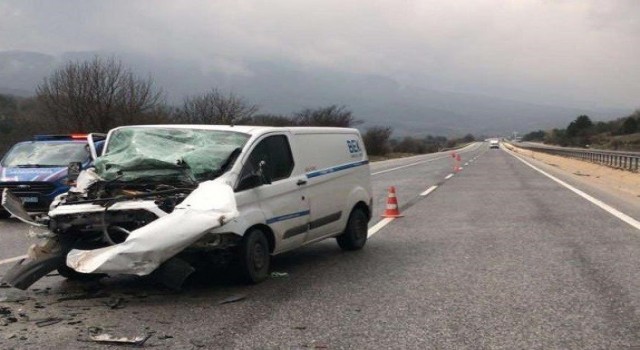 Bilecikte trafik kazası:1 yaralı