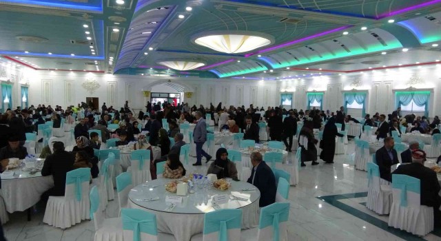 Bingölde şehit ve gazi aileleri iftarda bir araya geldi