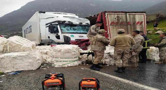 Bitliste meydana gelen trafik kazasında 1 kişi yaralandı