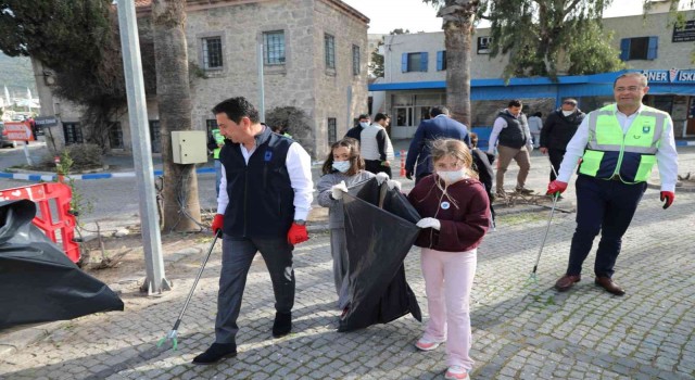 Bodrum Bahar Temizliği Müsgebiden başladı