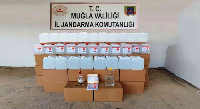 Bodrumda 1080 litre etil alkol ele geçirildi