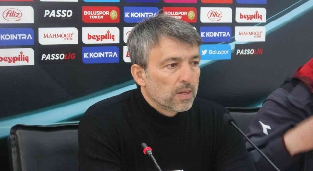 Boluspor - Erzurumspor maçının ardından