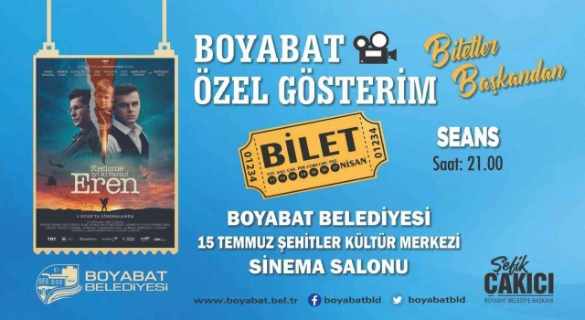 Boyabatta kamu personeline ‘Kesişme: İyi Ki Varsın Eren filmi ücretsiz