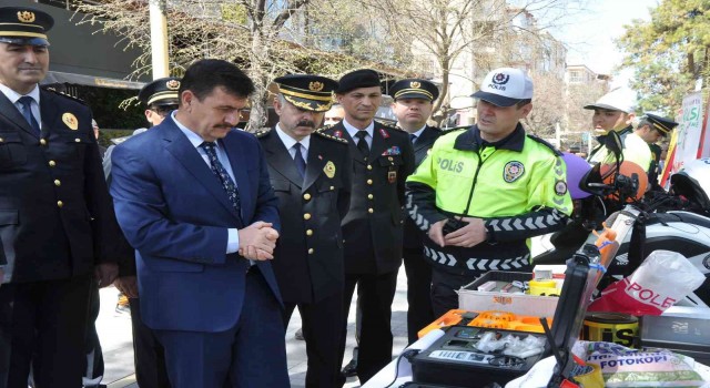 Burdurda polis teşkilatının kuruluşunun 177. yıl dönümü etkinlikleri yapıldı