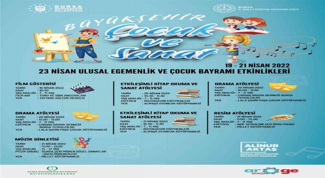 Bursa, 23 Nisan coşkusuna hazır