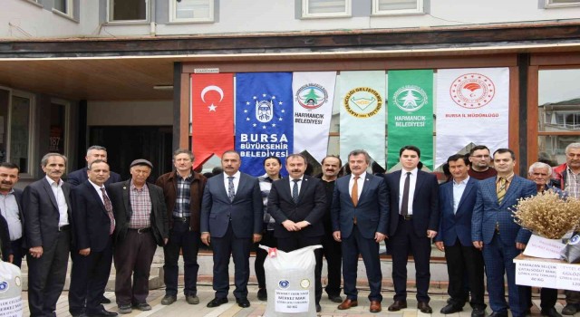 Bursada çiftçiye çörek otu tohumu desteği