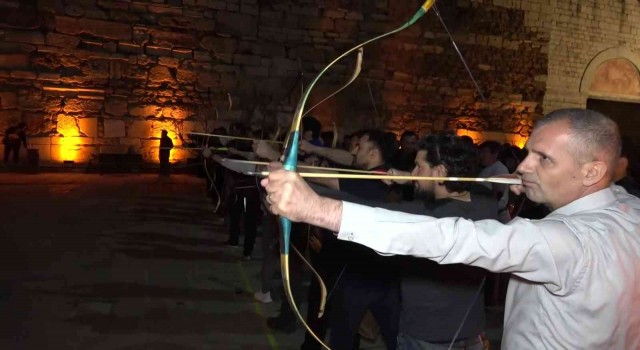 Bursada geleneksel okçuluk koşusu yapıldı