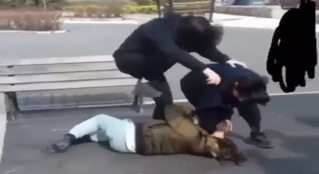 Bursada genç kıza saldıran abla ve kardeşi yakalandı